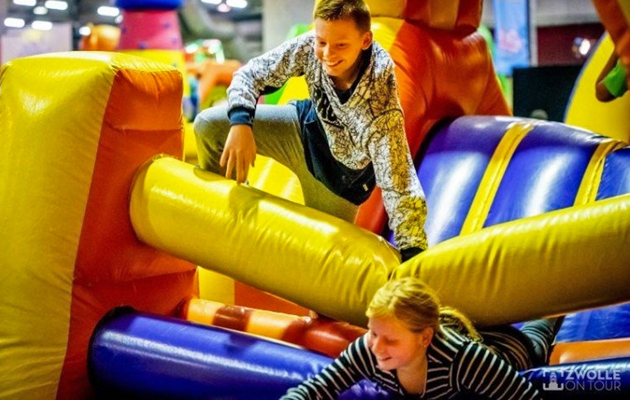 Ga in de herfstvakantie naar het indoor kinderparadijs Doe's Gek in Zwolle