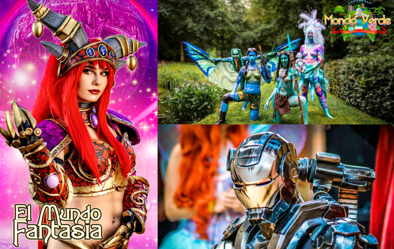 Entreeticket + all you can eat El Mundo Fantasia bij Mondo Verde