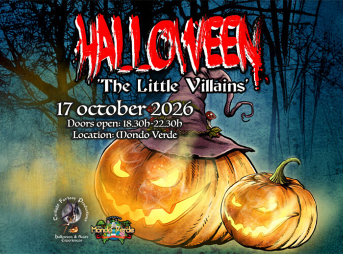 Ticket Halloween The Little Villains op 17 oktober 2026 in Mondo Verde