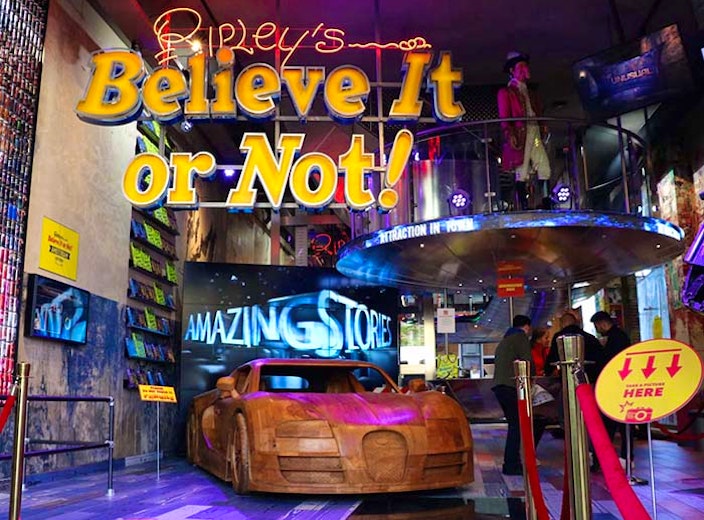 Entreeticket Ripley's Believe It or Not in Amsterdam