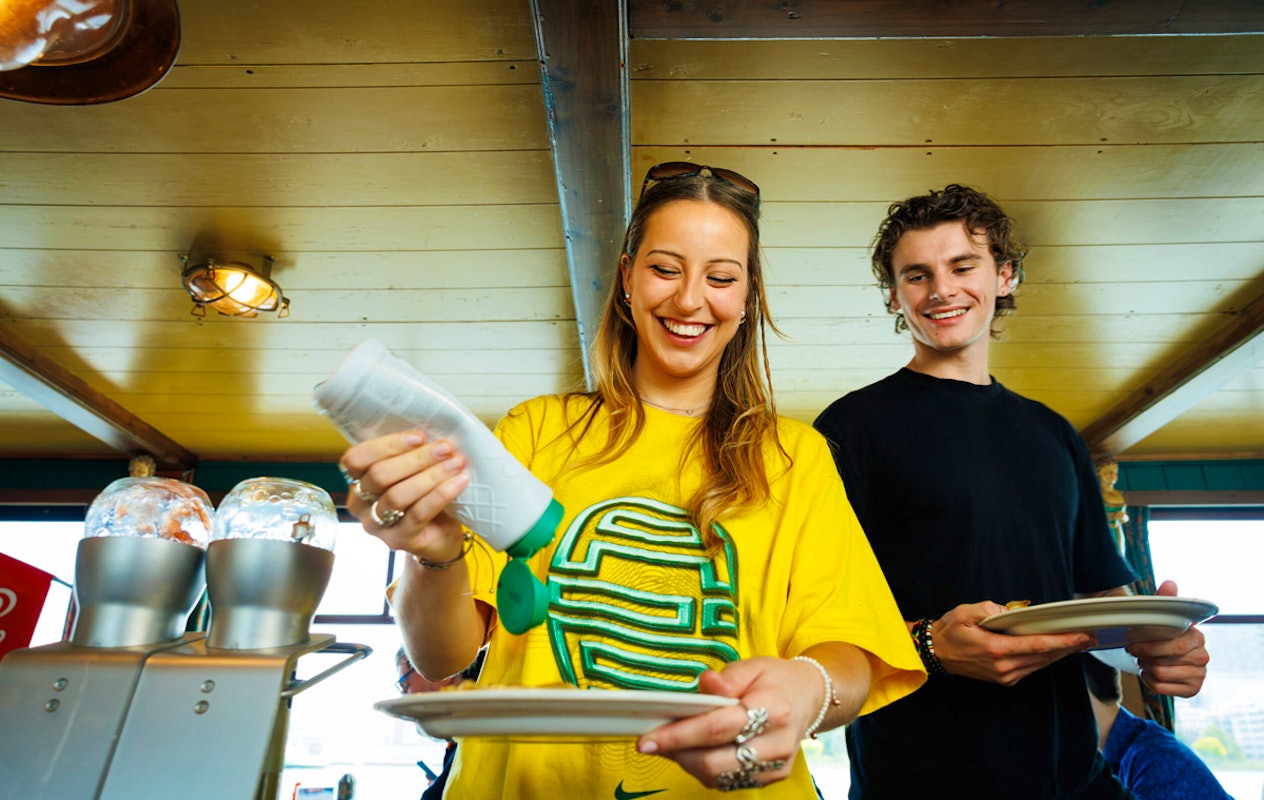 Rondvaart + onbeperkt pannenkoeken Pannenkoekenboot