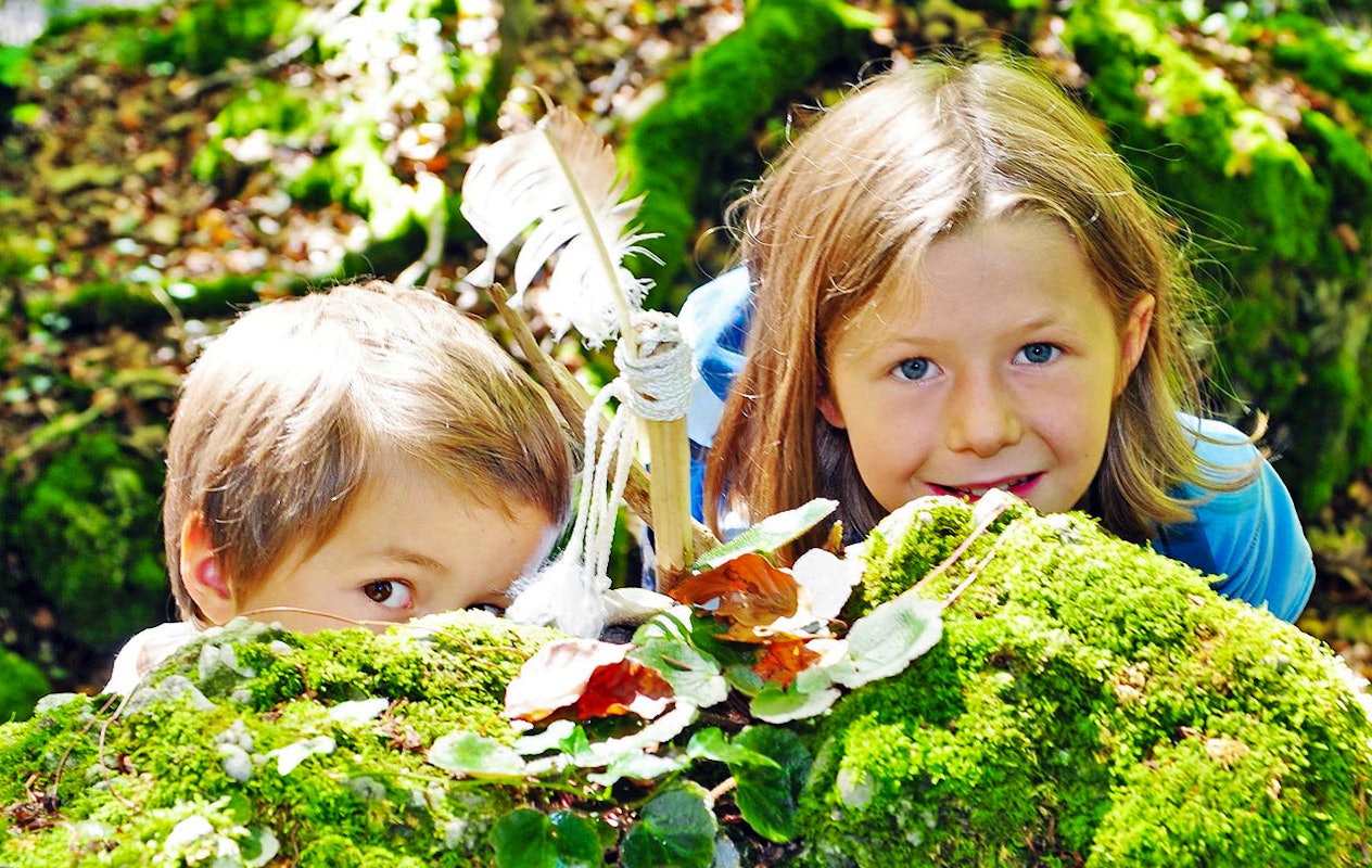 Fantasie en werkelijkheid komen samen in het Sprookjesbos in Valkenburg