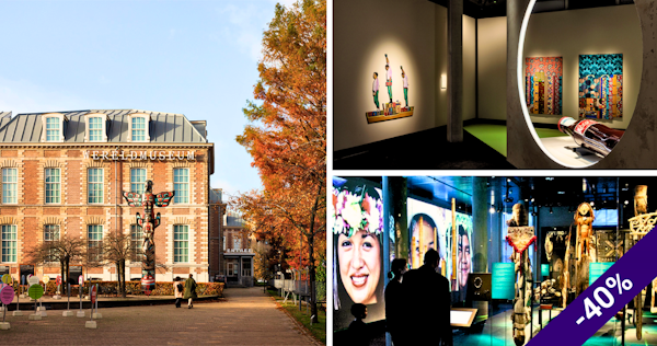 Adult ticket 50% off · Wereldmuseum Leiden