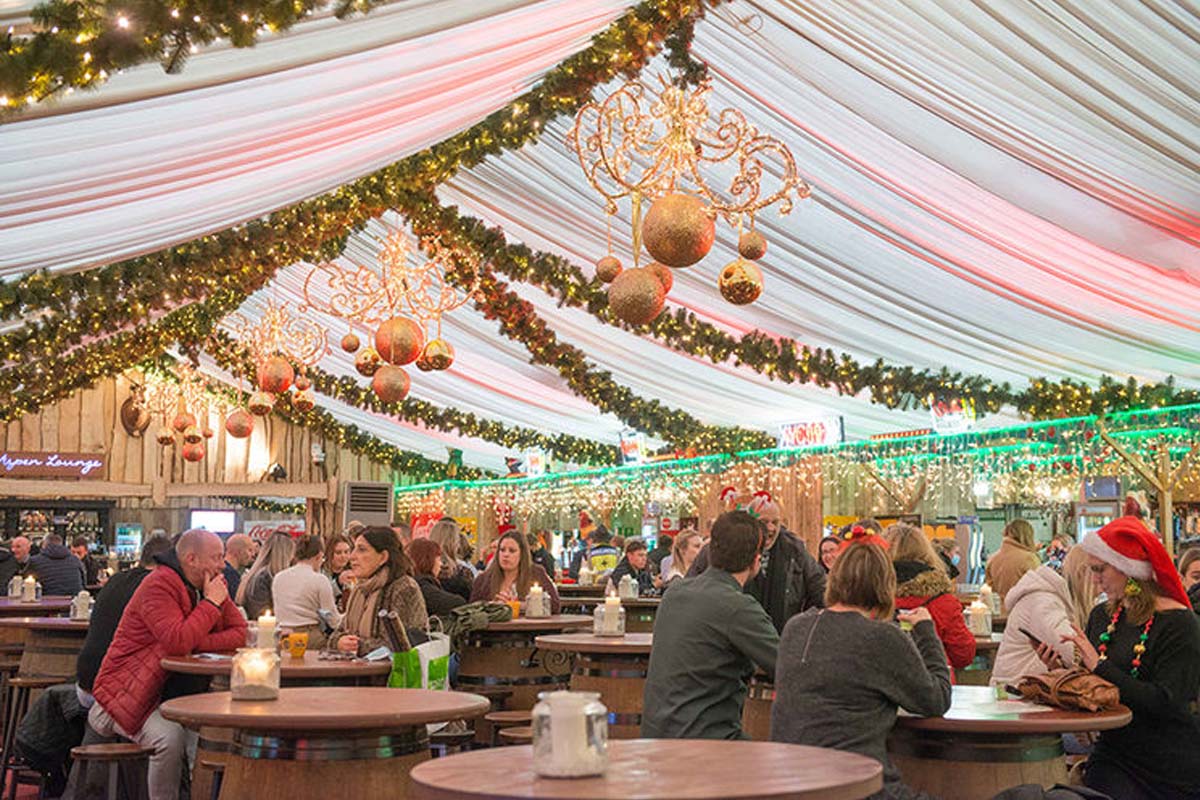 Schaatsen, 2 drankjes + entree Grand Carrousel Winterland Hasselt