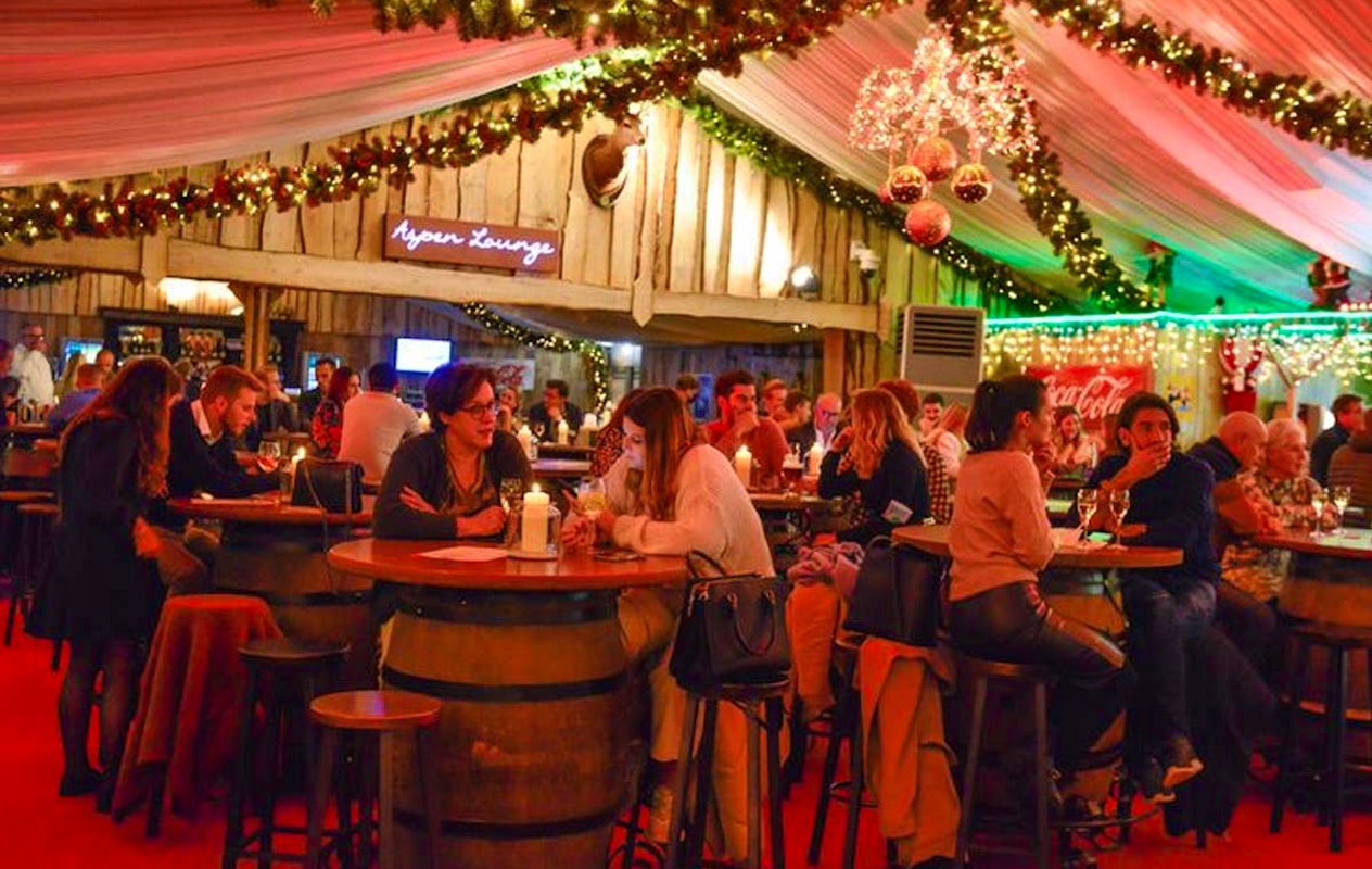 Schaatsen, 2 drankjes + entree Grand Carrousel Winterland Hasselt