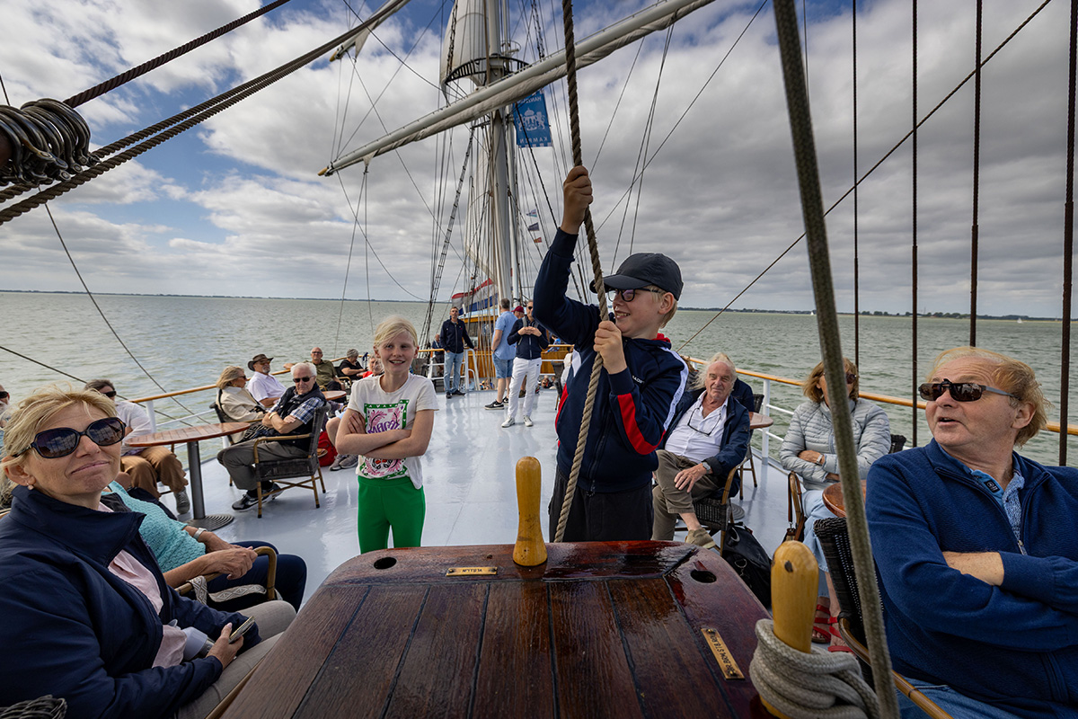 Zeiltocht op De Stedemaeght, inclusief koffie/thee + lunch + snacks