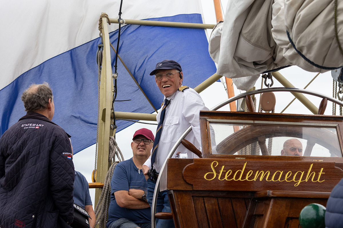 Zeiltocht op De Stedemaeght, inclusief koffie/thee + lunch + snacks