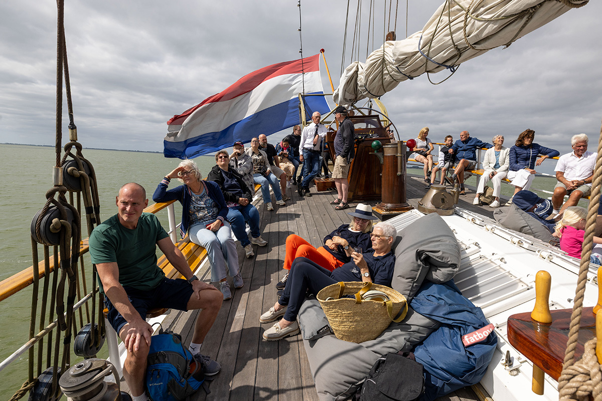 Zeiltocht op De Stedemaeght, inclusief koffie/thee + lunch + snacks