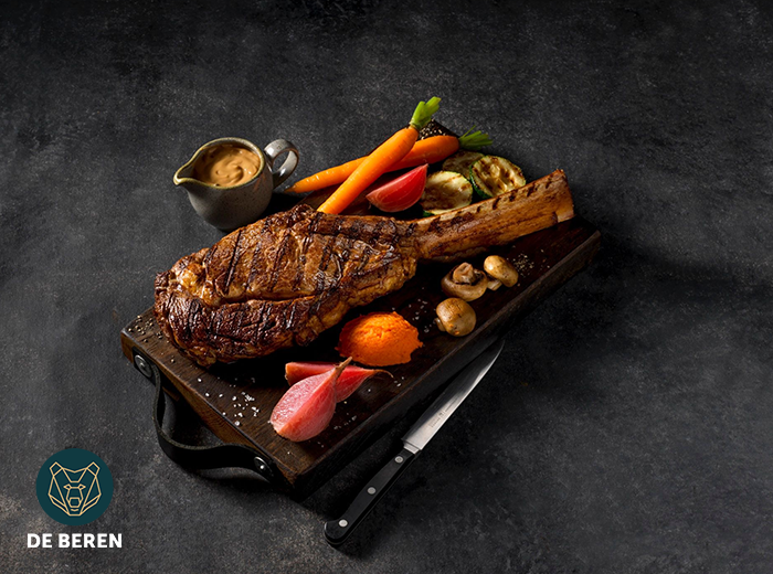 Tomahawk steak (1kg) bij De Beren Hoorn