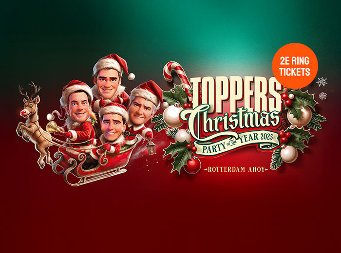 Toppers 'Christmas Party of the Year 2025' 2e ring