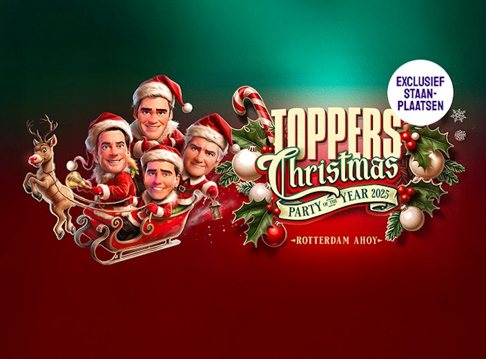 Staanplaats of 2e ring ticket Toppers 'Christmas Party of the Year 2025'