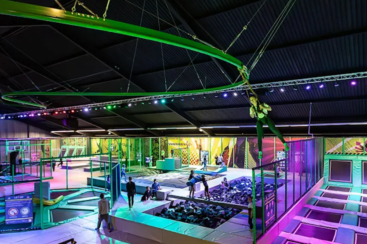 Ticket trampolinepark & airpark bij DOCK Fun & Event Center