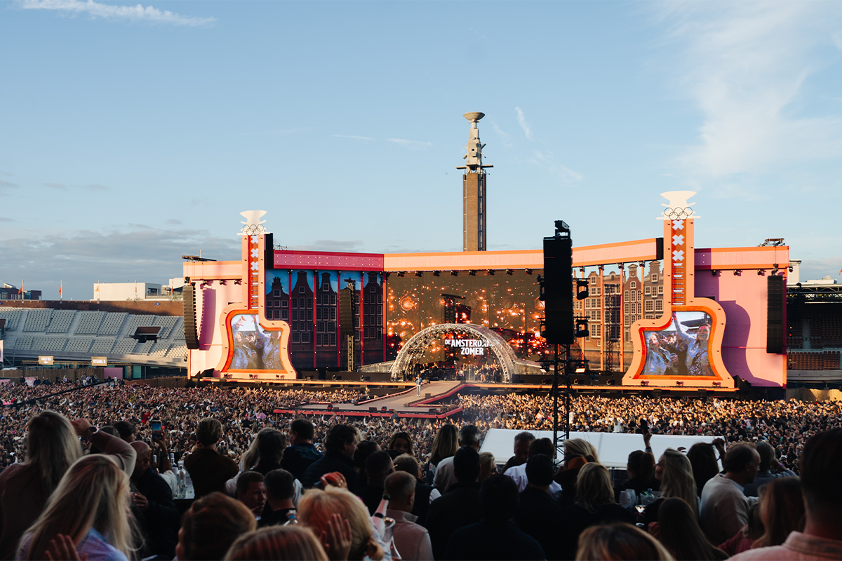 Tribune ticket de Amsterdamse Zomer