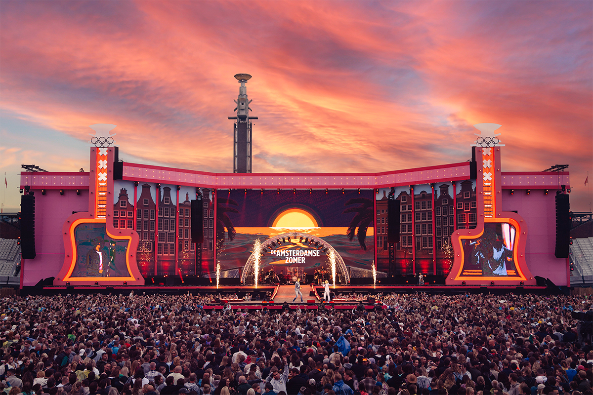 Tribune ticket de Amsterdamse Zomer