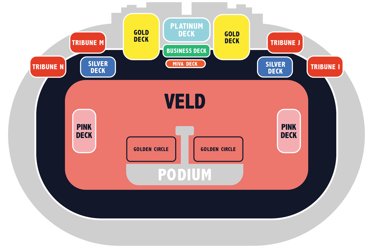 Tribune ticket de Amsterdamse Zomer
