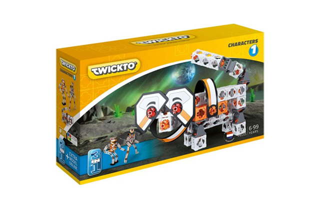 Bouw verschillende karakters met het Twickto Characters #1 bouwpakket