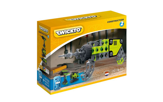Twickto Construction #2 bouwpakket - 72 delig 