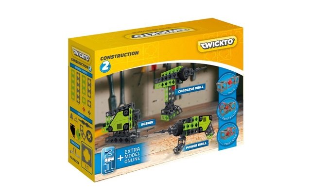 Twickto Construction #2 bouwpakket - 72 delig 
