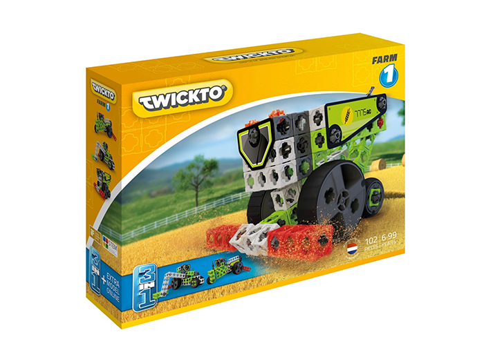 Bouw handige landbouwvoertuigen met het Twickto Farm #1 bouwpakket