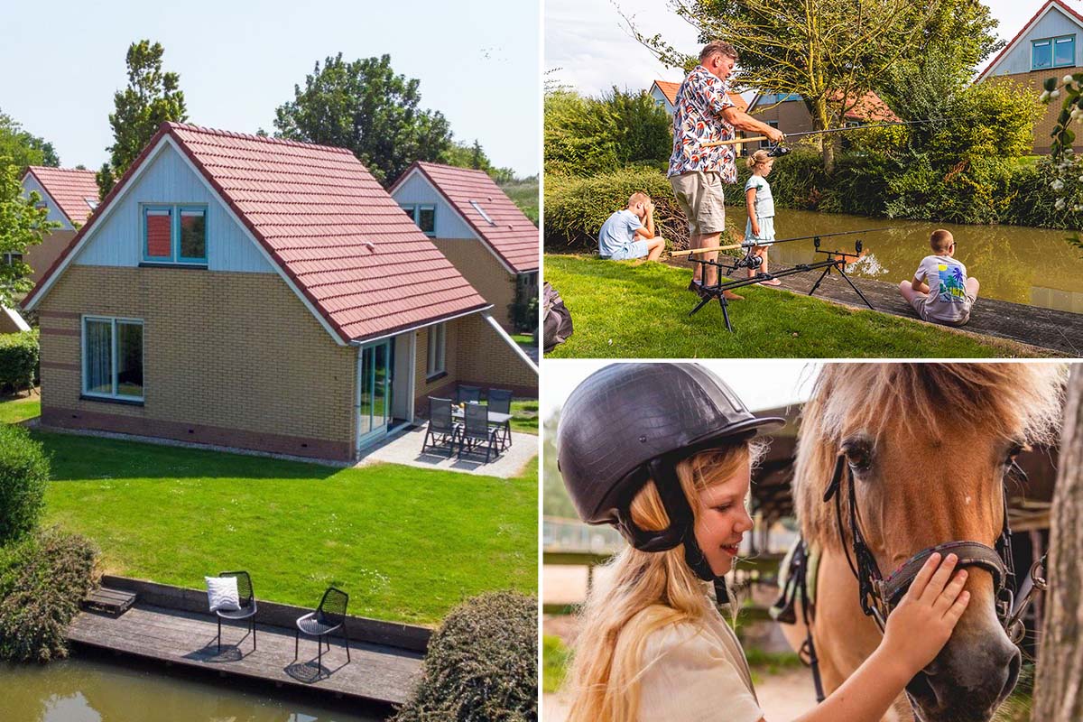 Weekend of (mid)week weg in een villa bij Vakantiepark IJsselhof