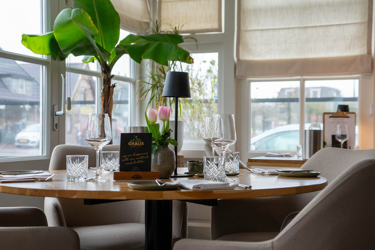 Culinair vegetarisch 7-gangendiner bij Restaurant Oxalis