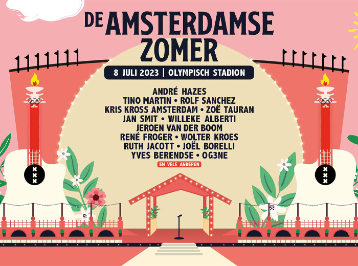 Veldticket De Amsterdamse Zomer, 8 juli 2023
