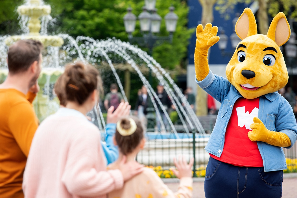 Verblijf in een 4- of 8-persoons bungalow in Walibi Village