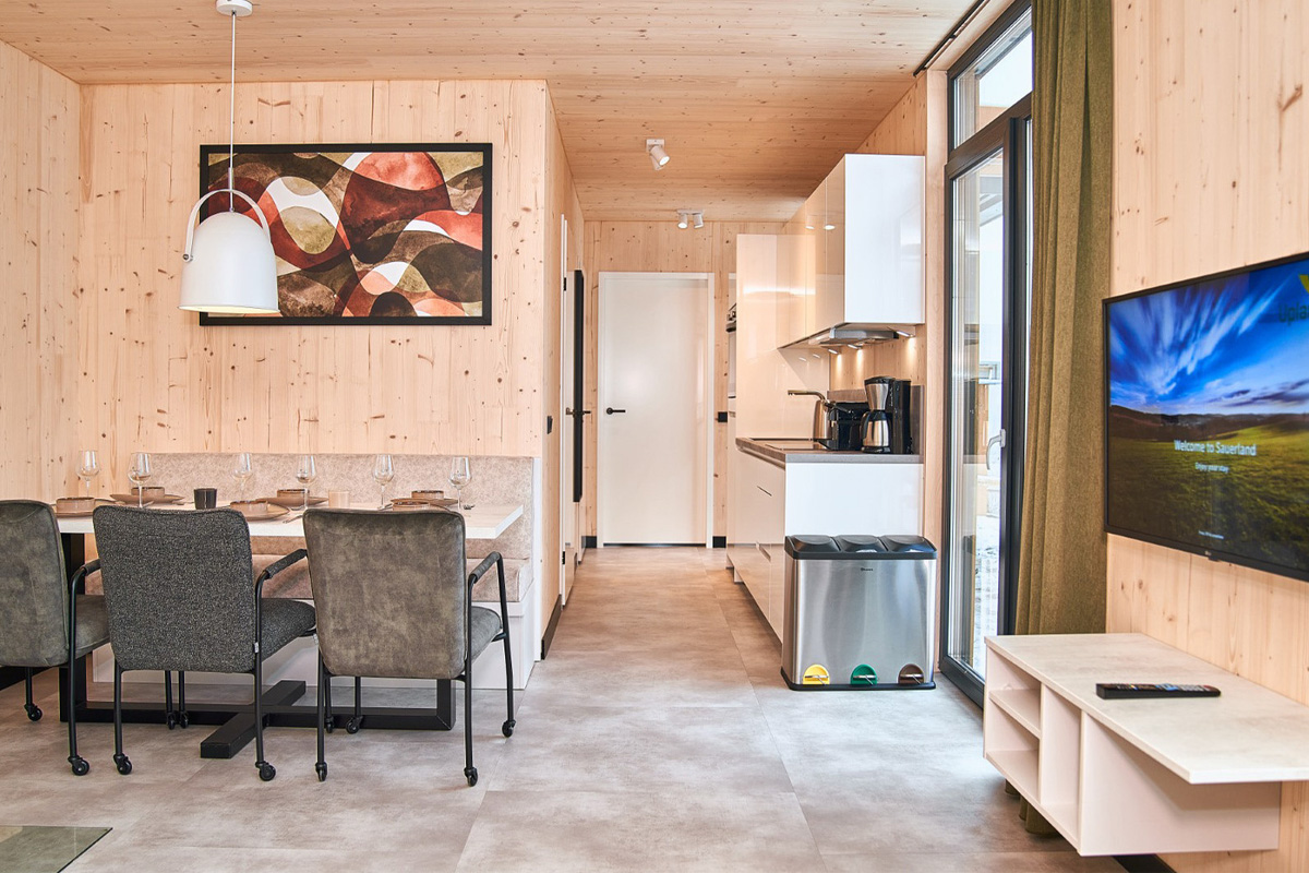 4 nachten verblijven bij UplandParcs Sauerland