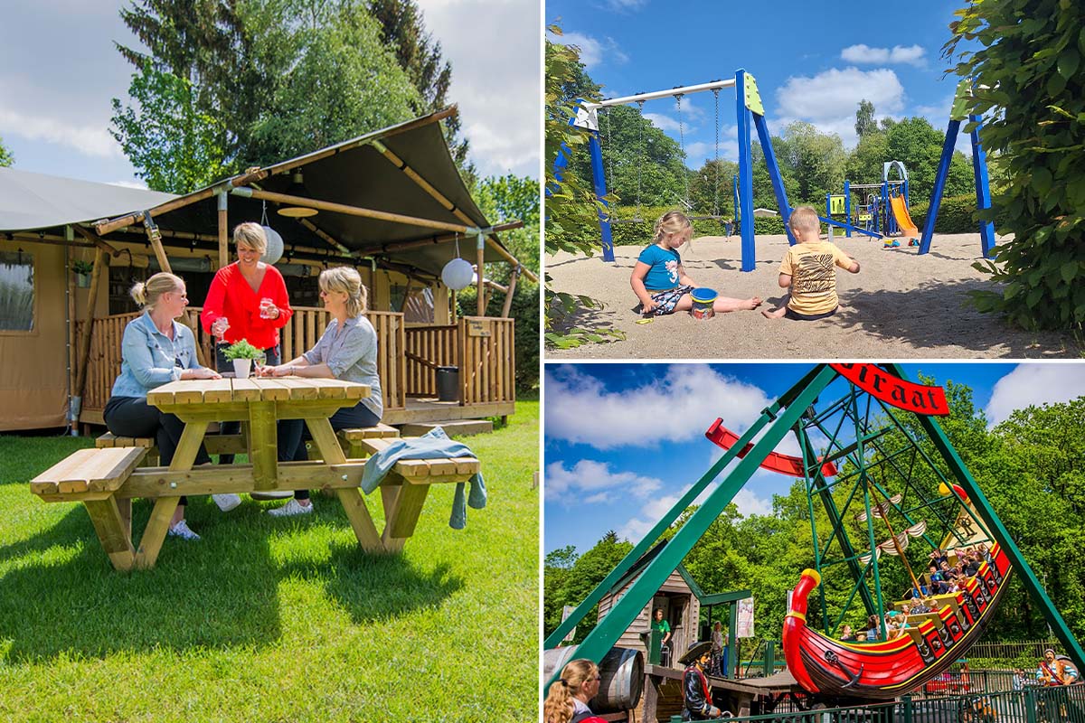 3 ou 4 nuits au parc de vacances Drouwenerzand + parc d'attractions Drouwenerzand