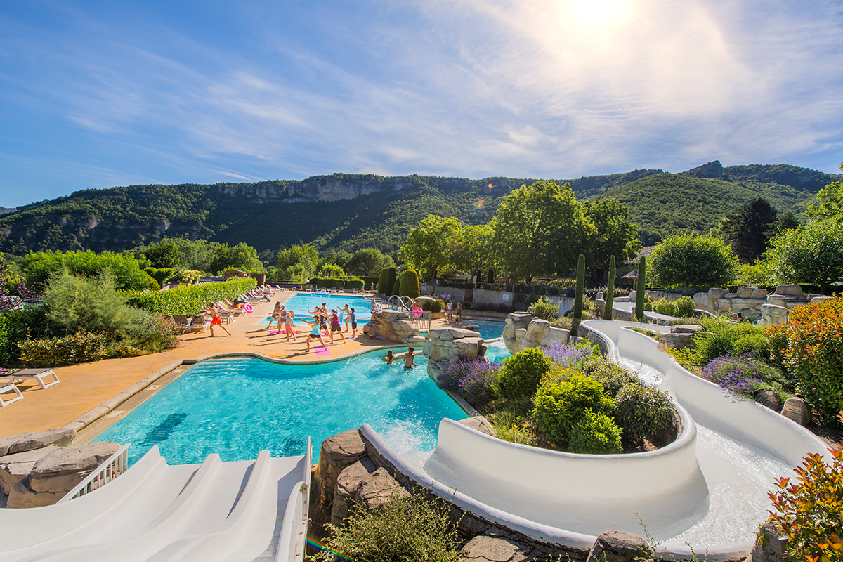 Verblijf op 5‑sterren camping RCN Val de Cantobre in Frankrijk