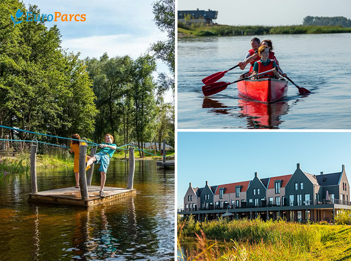 3 of 4 nachten verblijven bij EuroParcs De IJssel Eilanden (6 personen)