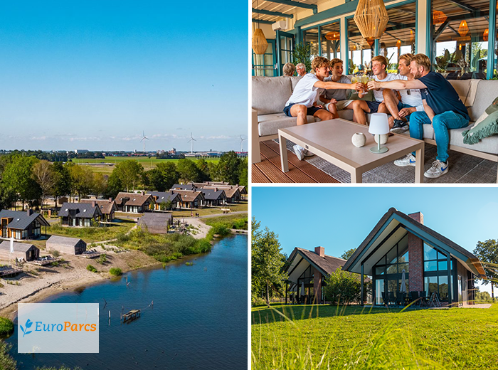 3 of 4 nachten verblijven bij EuroParcs De IJssel Eilanden