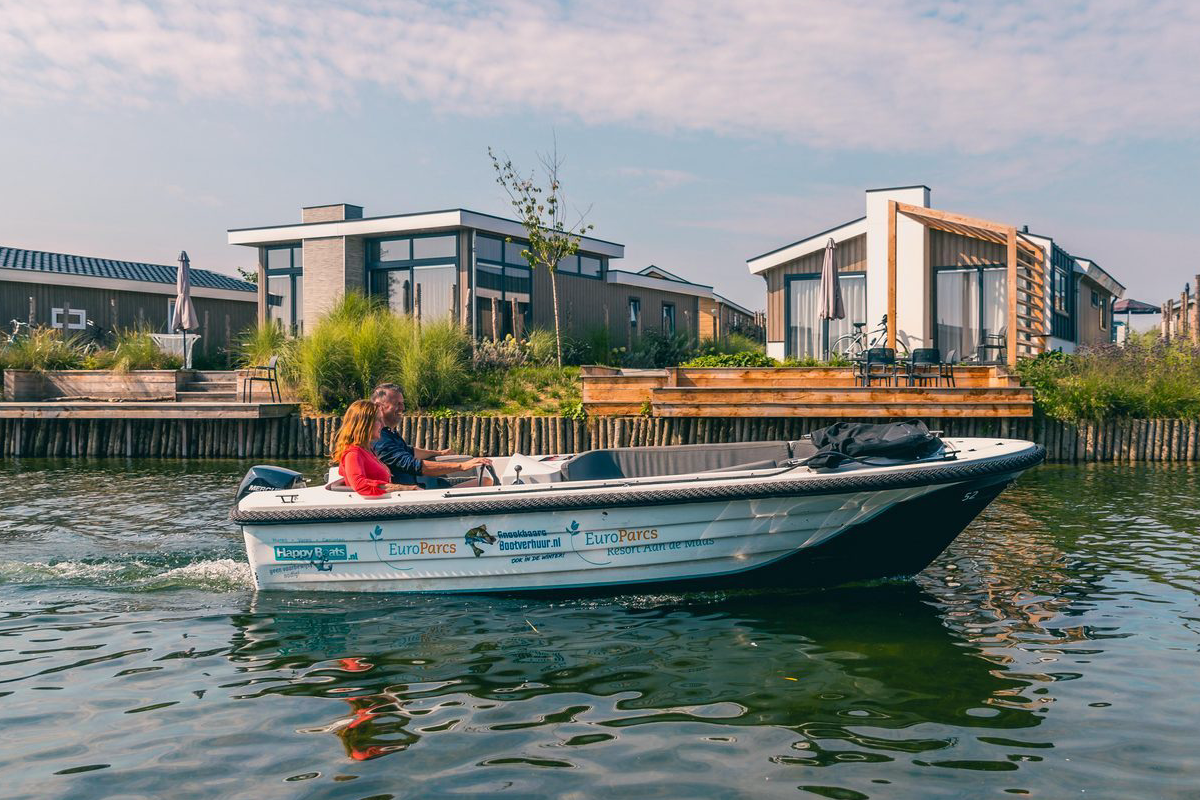 Séjour de 3 ou 4 nuits à l'EuroParcs de Kraaijenbergse Plassen (12 p)