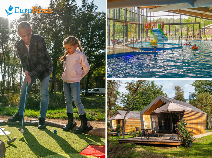 3 of 4 nachten verblijven bij EuroParcs Ruinen