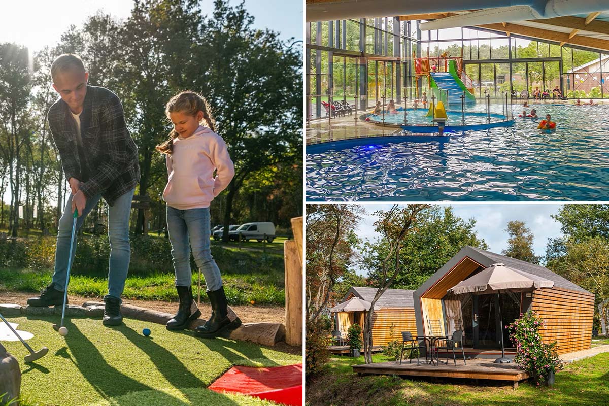 3 of 4 nachten verblijven bij EuroParcs Ruinen