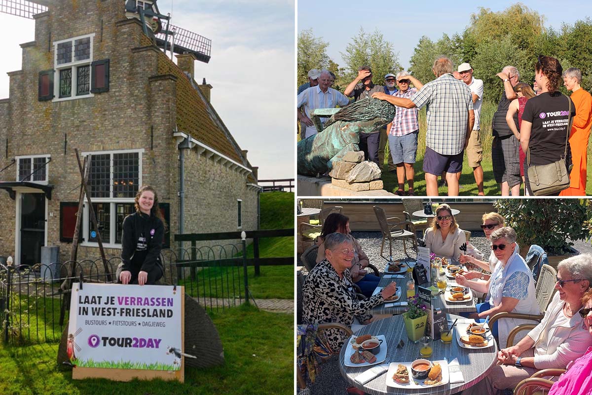 Verrassingsroute West-Friesland incl. lunch & activiteit