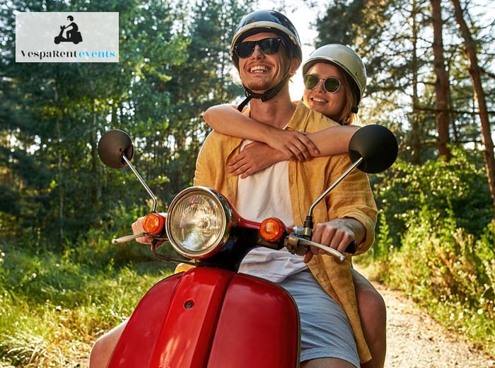 Huur een Vespa scooter voor een dag (8 uur) bij Vespa Rent Events