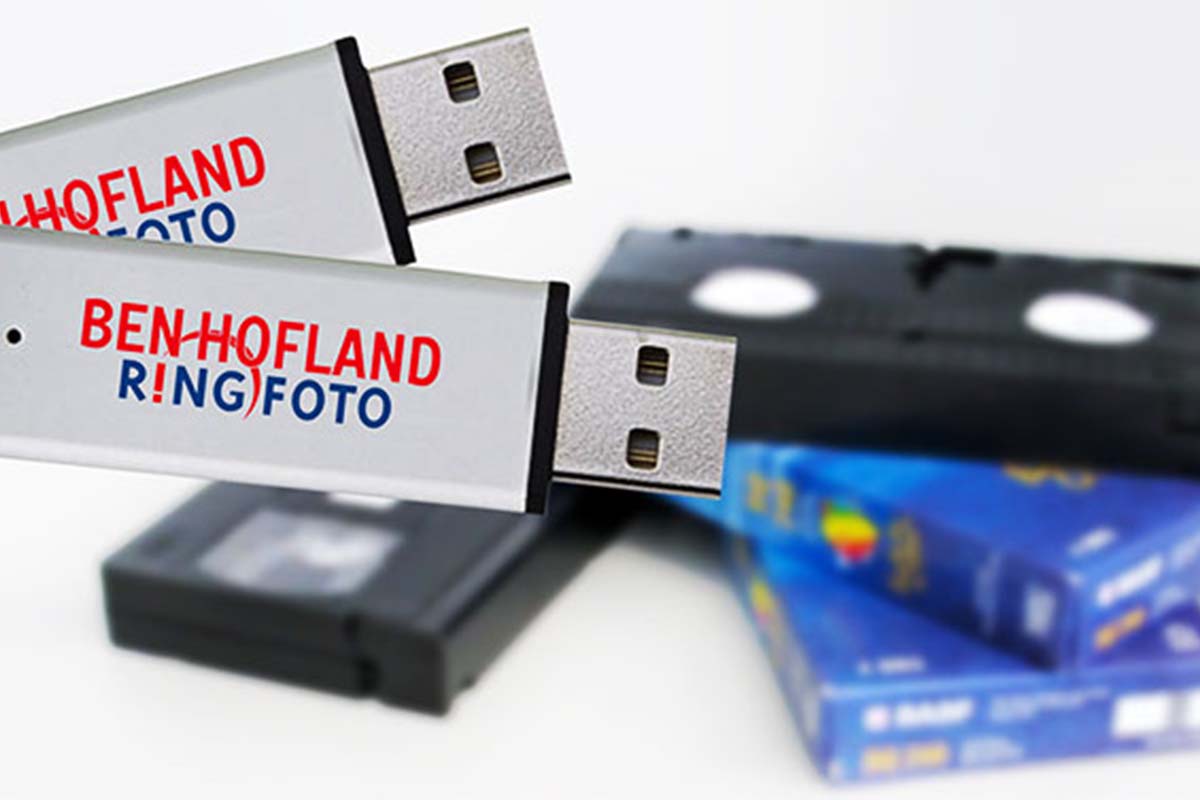 Videoband omzetten naar USB bij Ben Hofland