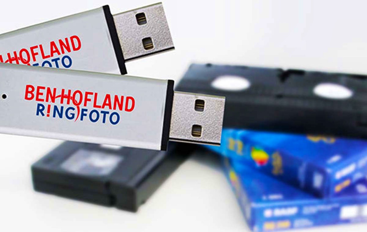Videoband omzetten naar USB bij Ben Hofland