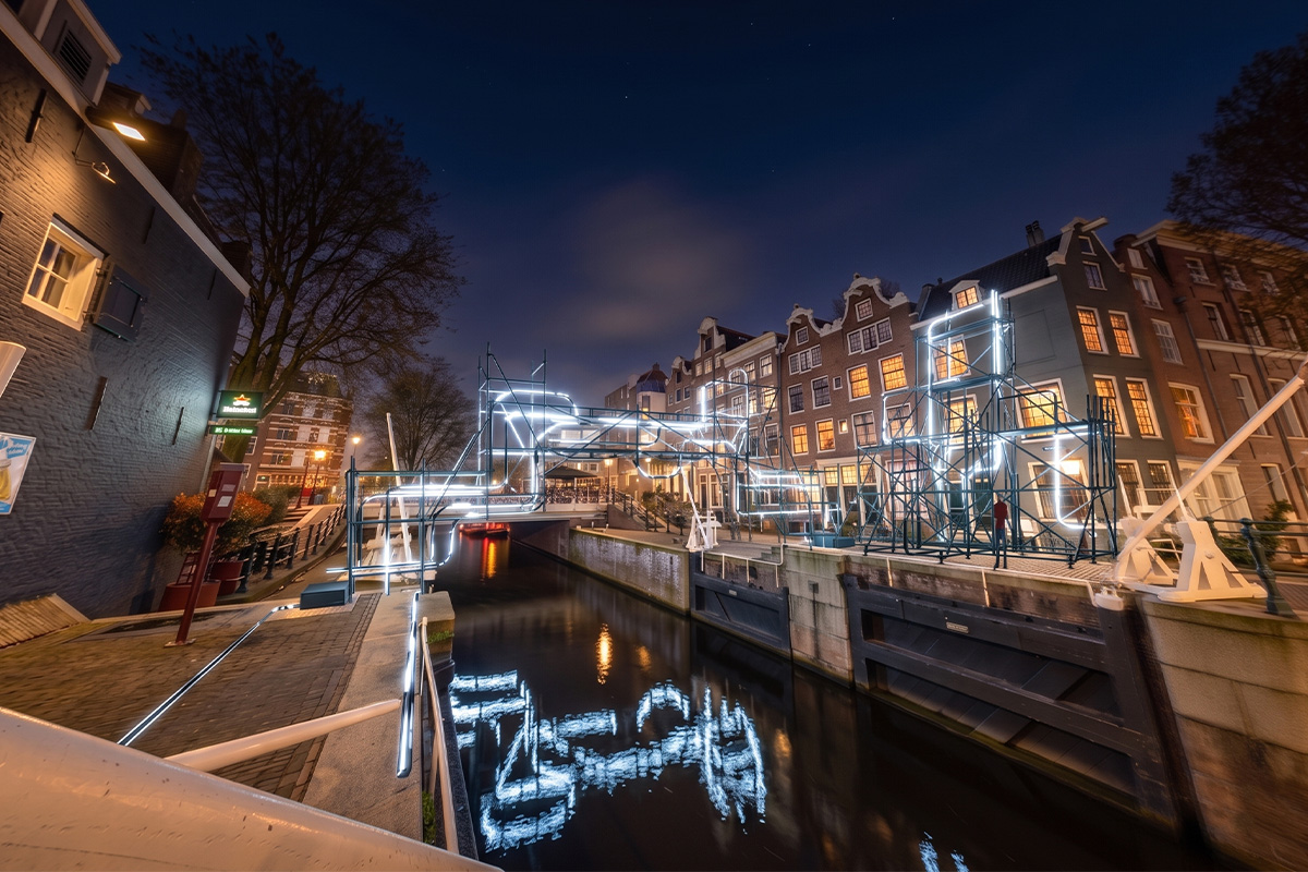 Volwassene ticket rondvaart Amsterdam Light Festival