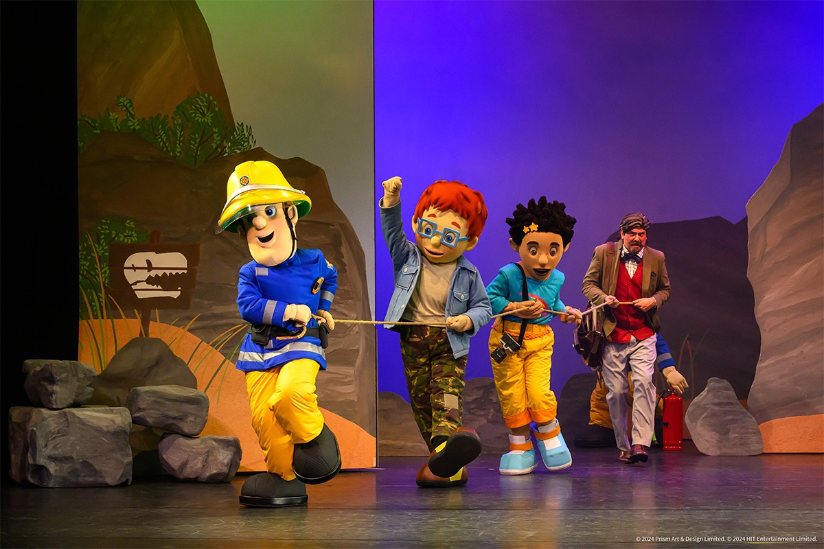 Entreeticket voor Brandweerman Sam Live! - Avontuur op Dino Eiland