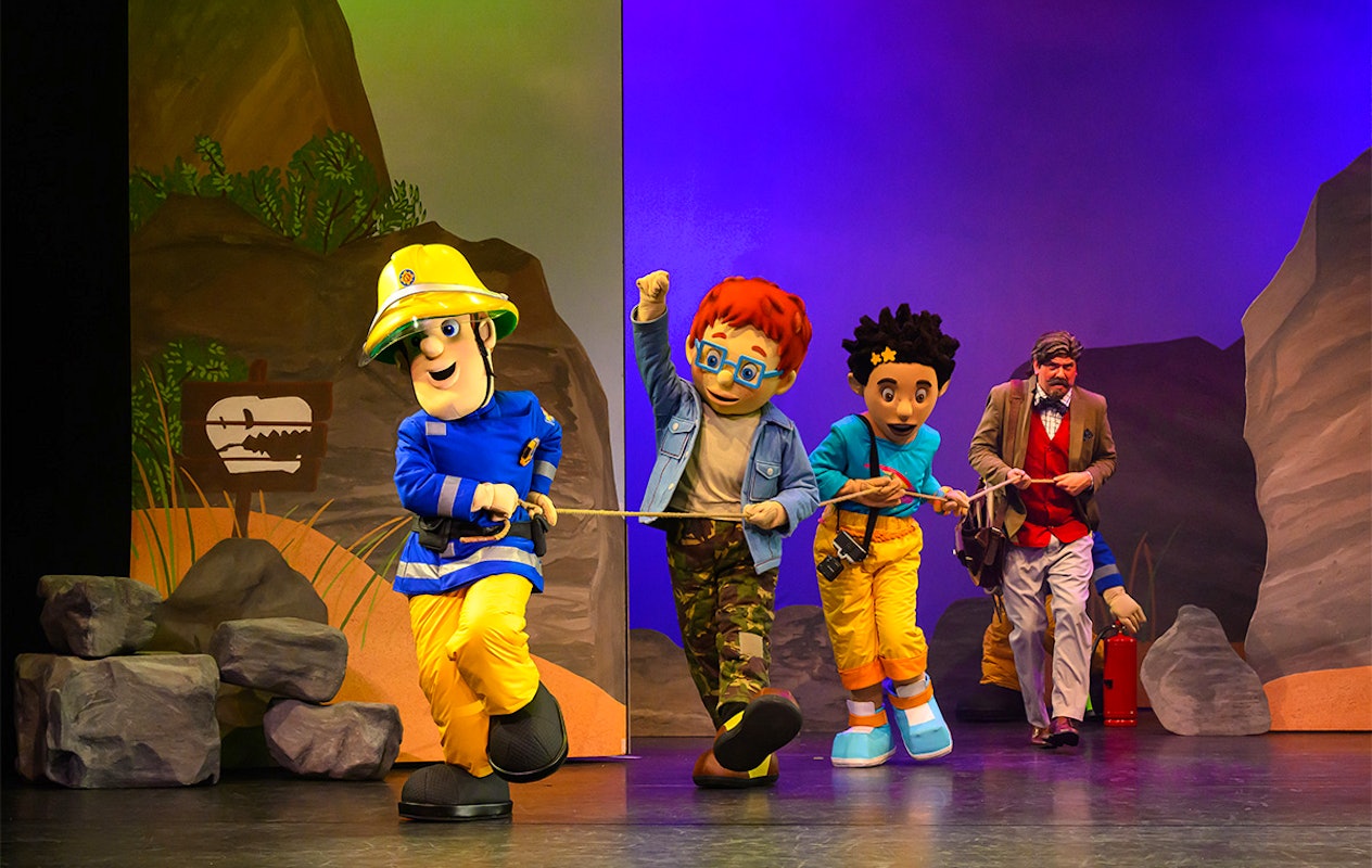 Entreeticket voor Brandweerman Sam Live! - Avontuur op Dino Eiland