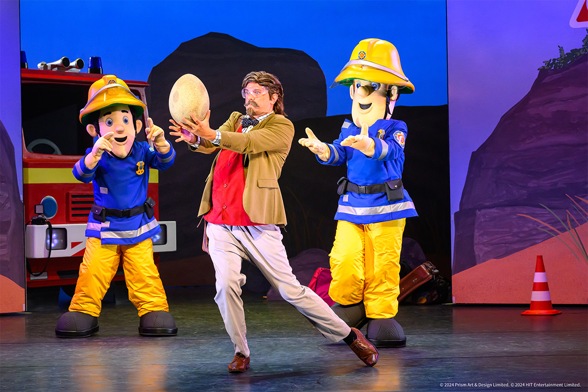 Entreeticket voor Brandweerman Sam Live! - Avontuur op Dino Eiland