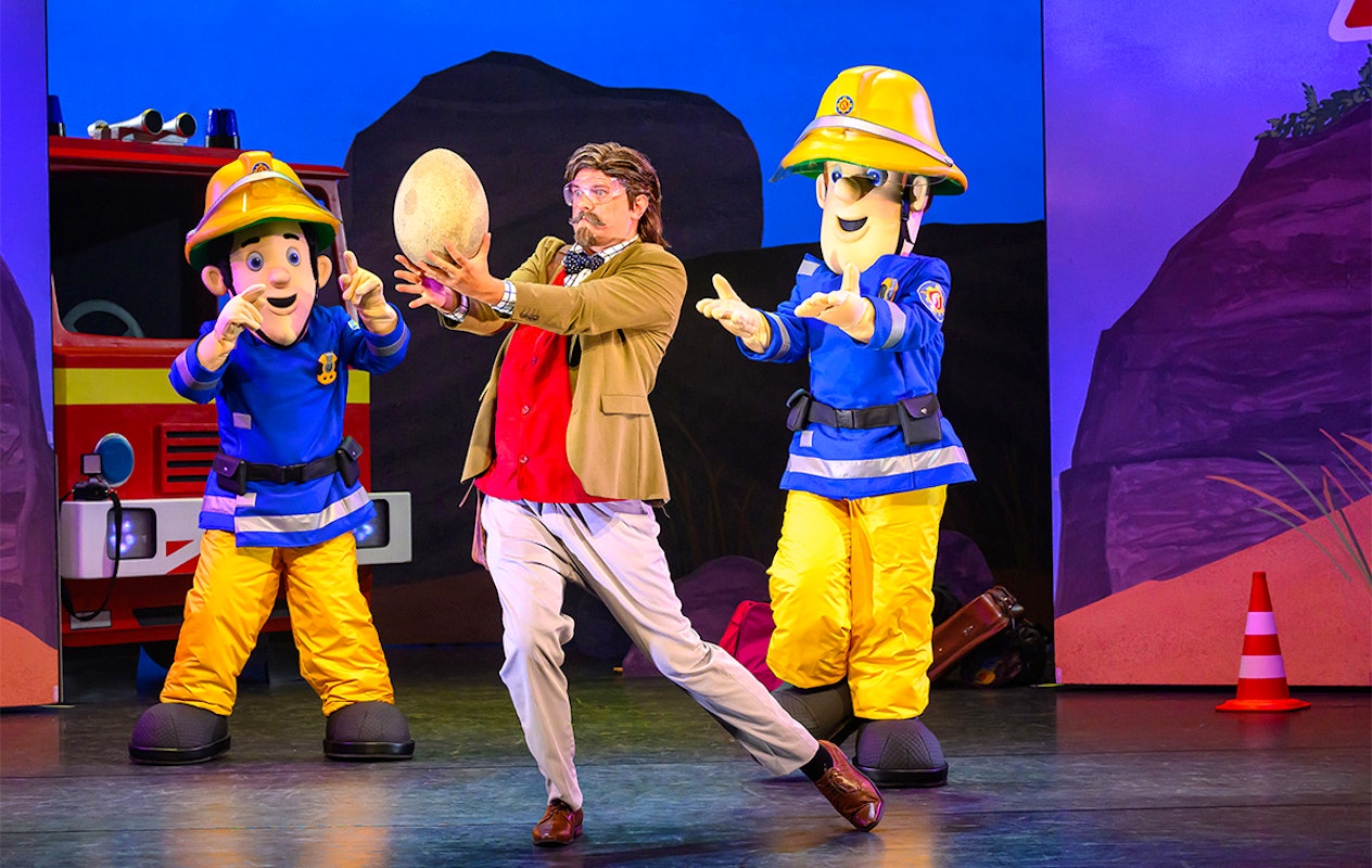 Entreeticket voor Brandweerman Sam Live! - Avontuur op Dino Eiland