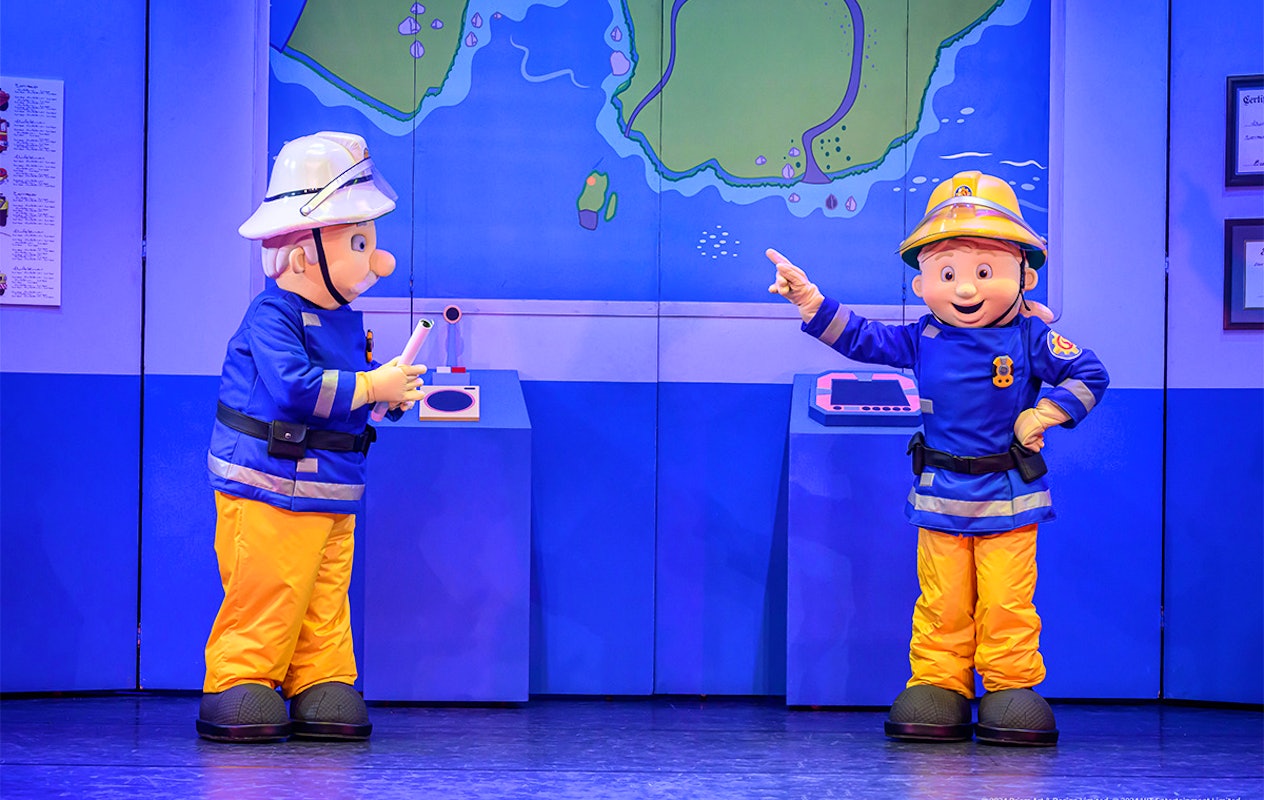 Entreeticket voor Brandweerman Sam Live! - Avontuur op Dino Eiland