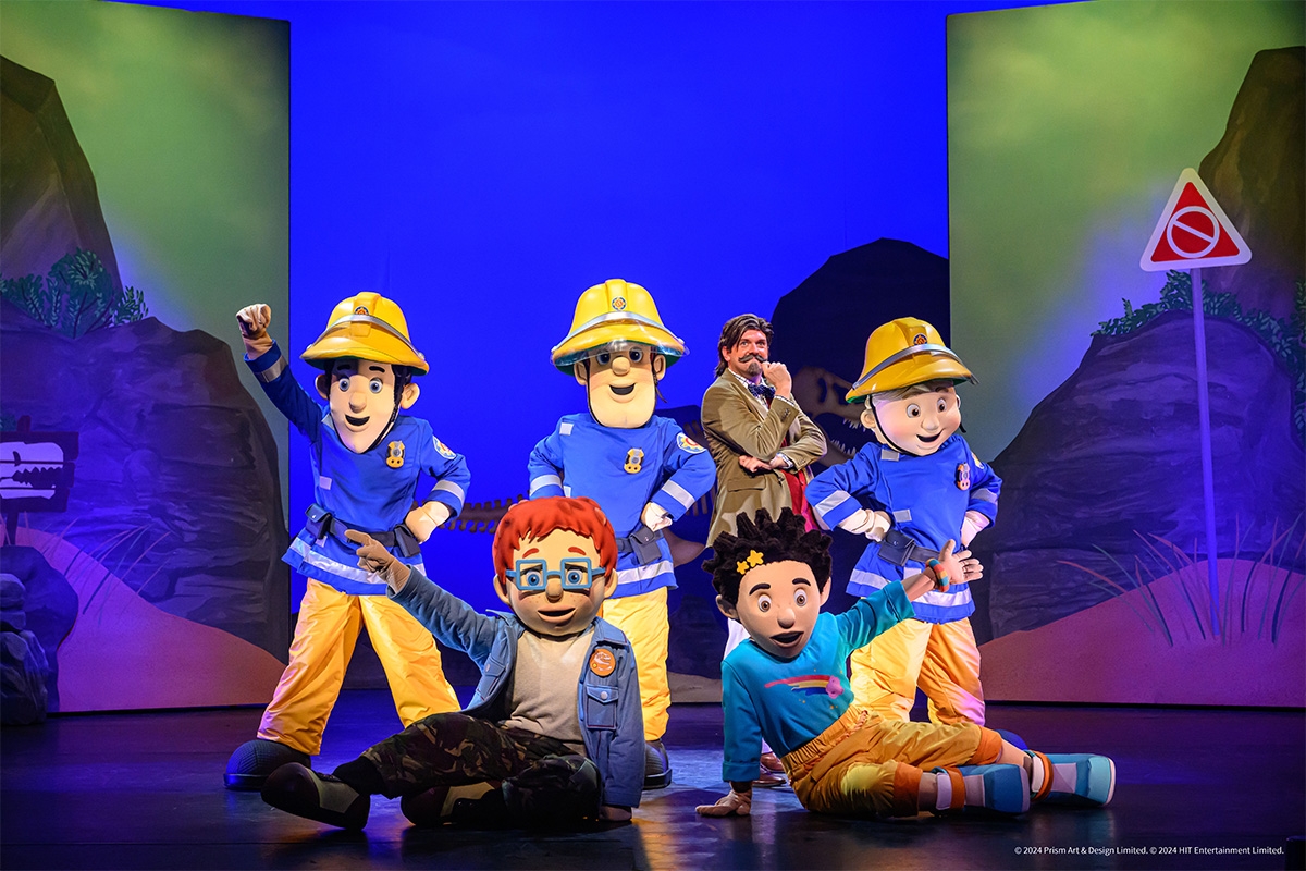 Entreeticket voor Brandweerman Sam Live! - Avontuur op Dino Eiland