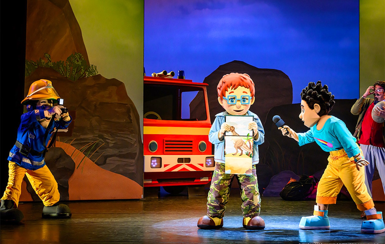 Entreeticket voor Brandweerman Sam Live! - Avontuur op Dino Eiland