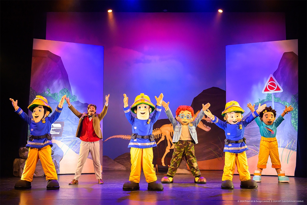 Entreeticket voor Brandweerman Sam Live! - Avontuur op Dino Eiland