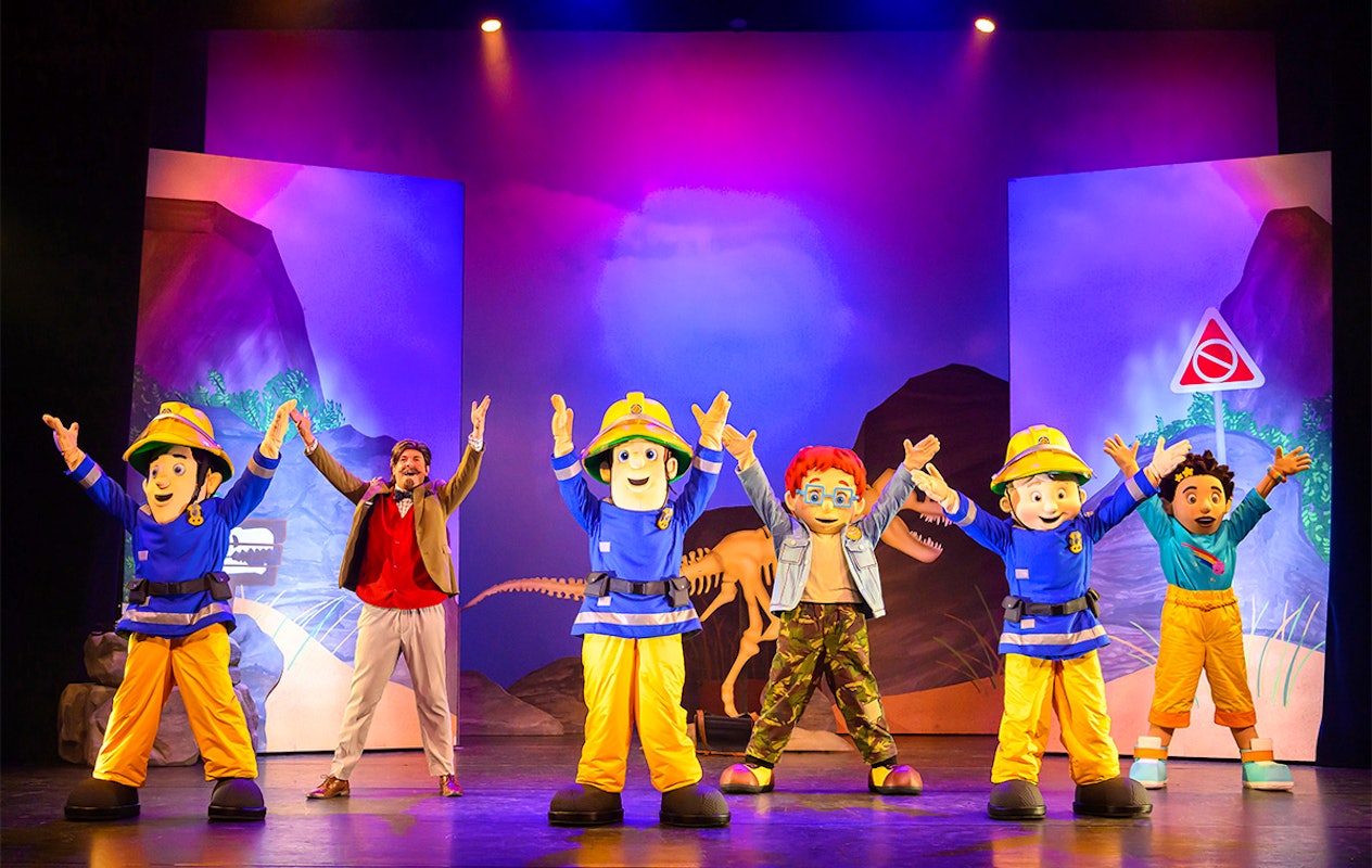 Entreeticket voor Brandweerman Sam Live! - Avontuur op Dino Eiland
