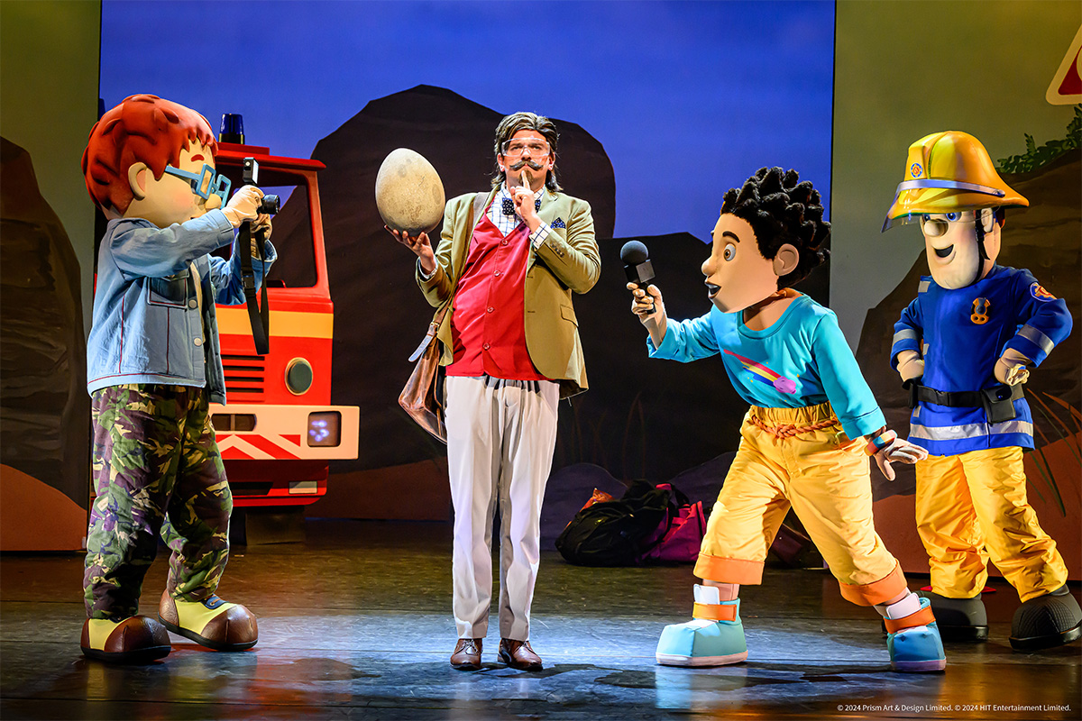 Entreeticket voor Brandweerman Sam Live! - Avontuur op Dino Eiland